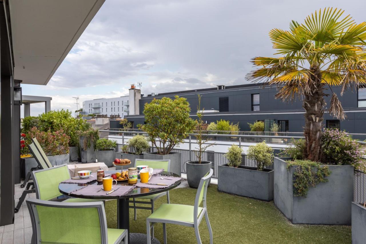 Illanka - Appartement 3 Chambres Avec Parking Et Terrasse Proche Gare Ренн Экстерьер фото